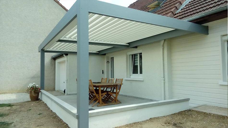 Pergolas bioclimatiques sur mesure à Sennecey Les Dijon - Transformez votre terrasse en espace extérieur confortable